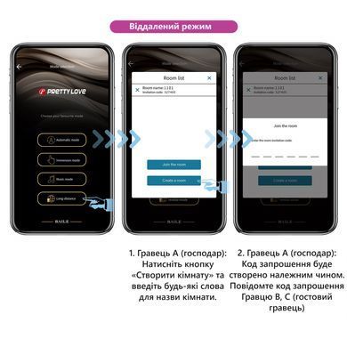 Виброяйцо серии Pretty Love ABNER 12 APP, BI-014362HP-1
