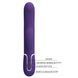 Пульсатор із кліторальним стимулятором серії Pretty Love - Gigi Dark Purple 7 thumping functions 7 licking modes, BW-500035-2