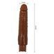 Реалістичний вібратор, що перезаряджається Pretty Love - Soren Realistic Vibrating Dildo Brown, BW-500083-1