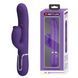 Пульсатор із кліторальним стимулятором серії Pretty Love - Gigi Dark Purple 7 thumping functions 7 licking modes, BW-500035-2