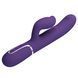 Пульсатор із кліторальним стимулятором серії Pretty Love - Gigi Dark Purple 7 thumping functions 7 licking modes, BW-500035-2