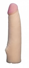 Насадка для страпона тілесна EGZO CIBERSKIN NSTR07 ( 18,5 см х 3,8 см )