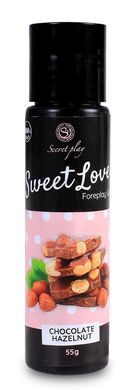 Гель для орального сексу Secret Play - Sweet Love Chocolate Hazelnut Gel, 60 ml