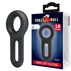 Эрекционное кольцо Crazy Bull №18 - Oniel super soft silicone, BI-210363