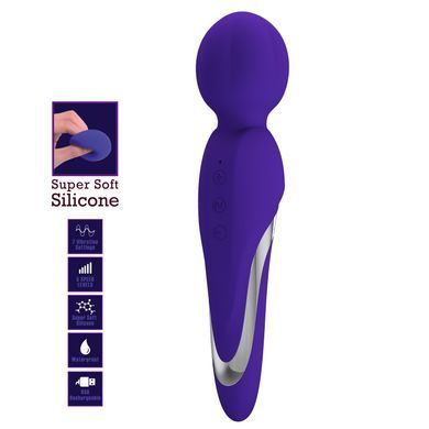 Вібромасажер Pretty Love - Walter USB Violet, BI-014622-3