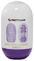 Мастурбатор яйцо Pretty Love - Smooth Stripes Cupid-X, BI-014931-3