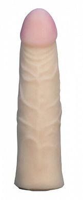 Насадка для страпона тілесна EGZO CIBERSKIN NSTR08 ( 17,5 см х 3,5 см )
