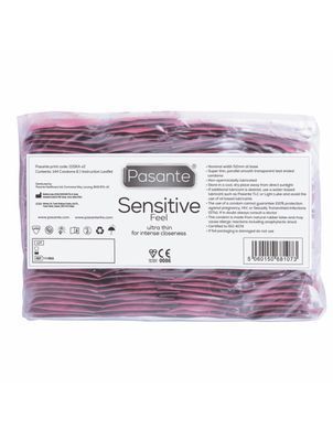 Ультратонкие презервативы Pasante - Sensitive Feel, №144