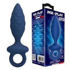Анальная пробка MR.PLAY - Butt Plug with Loop Size L, BI-040214-MR