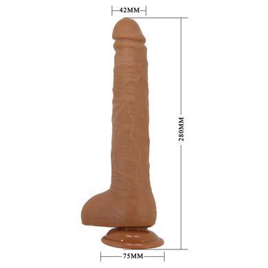 Фаллоимитатор на присоске Baile Beautiful DICK 11'' Flesh, BW-008038NR-1