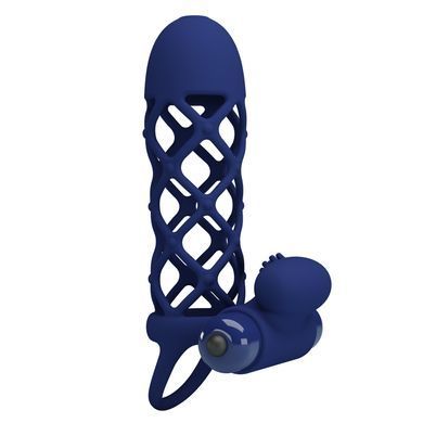 Насадка с вибрацией Pretty Love - Powerful ring, 10 vibration functions, BI-026236-3