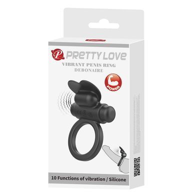 Эрекционное кольцо с вибрацией Pretty Love Vibrant penis ring - DEBONAIRE, BI-210316