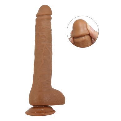Фаллоимитатор на присоске Baile Beautiful DICK 11'' Flesh, BW-008038NR-1