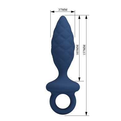 Анальна пробка MR.PLAY - Butt Plug with Loop Size L, BI-040214-MR