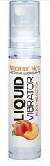 Стимулирующий лубрикант от Amoreane Med: Liquid vibrator - Peach ( жидкий вибратор ), 10 ml