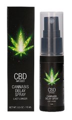 Спрей пролонгуючий Shots-CBD Cannabis Delay Spray, 15 ml