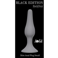 Анальний плаг Black Edition – Slim Anal Plug Small, Grey. 57420703