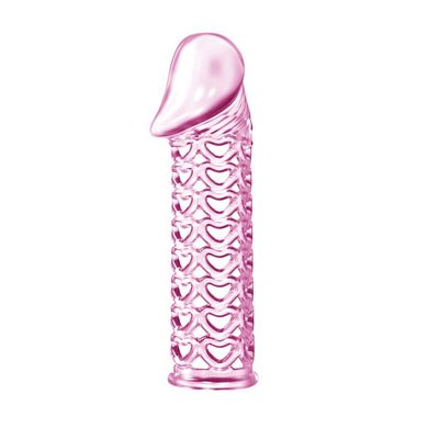 Удлиняющая насадка-презерватив Male-wear net sleeve, BI-026200