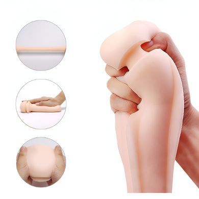 Двусторонний мастурбатор Foxshow Double Ends Masturbation Cup SQS1 White, WYS-SQS1 White