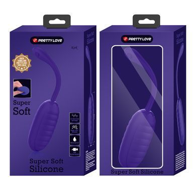 Віброяйце серії Pretty Love - Kirk EGG Purple, BI-014654-3