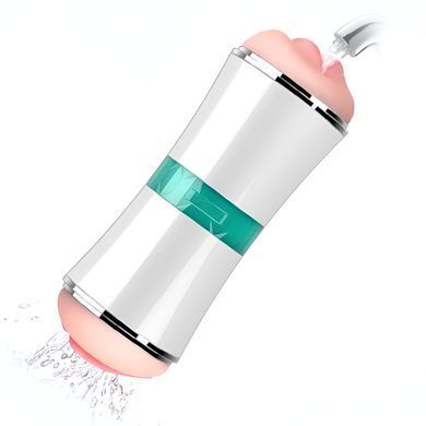 Двусторонний мастурбатор Foxshow Double Ends Masturbation Cup SQS1 White, WYS-SQS1 White