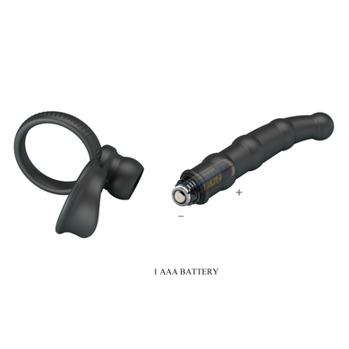 Насадка для анального секса с вибрацией PRETTY LOVE - Tatum, 10 vibration functions, BI-210375