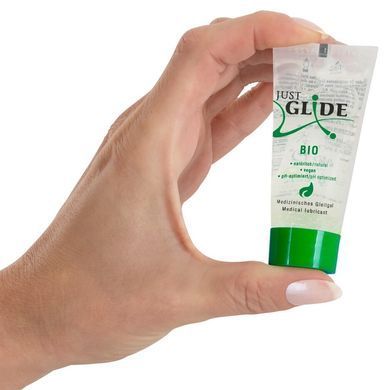 Веганський органічний гель-лубрикант - Just Glide Bio, 20 ml