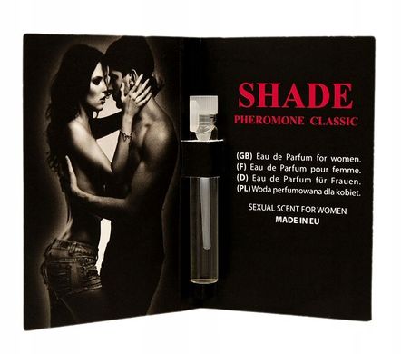Духи з феромонами для жінок SHADE PHEROMONE Classic, 1 ml