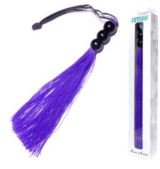 Силиконовый флогер ( длина 26 см ) Fetish Boss Series - Silicone Whip Purple 10", BS6100039