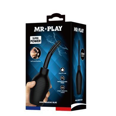 Анальный душ MR PLAY - Anal Douche BLKC (310 ml), QX-003MR-1