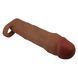 Подовжуюча насадка презерватив Pretty Love - Hani 2" Brown, BI-026255-1
