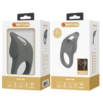 Кольцо эрекционое серии Pretty Love - Master ring, 10 vibration functions, BI-210235-1