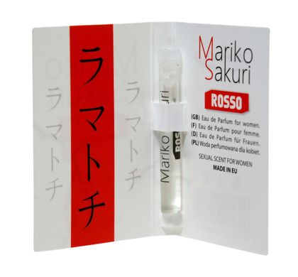 Духи з феромонами для жінок Mariko SAKURI ROSSO, 1 ml
