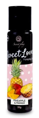 Гель для орального сексу Secret Play - Sweet Love Mango & Pineapple Gel, 60 ml