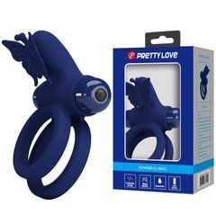 Кільце ерекційне серії Pretty Love - Powerful ring, 10 vibration functions, BI-210296-3