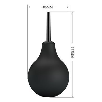 Анальный душ MR PLAY - Anal Douche BLKC (224 ml), QX-004MR-1