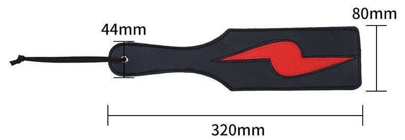 Шлепалка из коллекции Spanking Paddle - SPP010 ( длина 32 см, ширина 8 см )