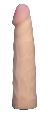 Насадка для страпона тілесна EGZO CIBERSKIN NSTR10 ( 18 см х 4 см )