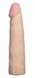Насадка для страпона телесная EGZO Ciberskin NSTR10 ( 18 см х 4 см )