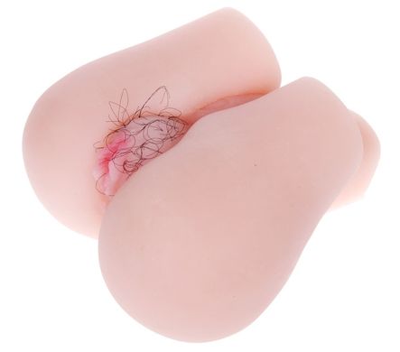 Мастурбатор вагина и анус с вибрацией Soft and smooth pussy and ass hole , BM-009113