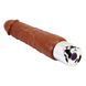 Перезаряжаемый вибратор реалистик Pretty Love - Rufus Pro Realistic Vibrating Dildo Brown, BW-500082DC