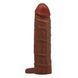 Подовжуюча насадка презерватив Pretty Love - Kaile 1" Brown, BI-026264-1