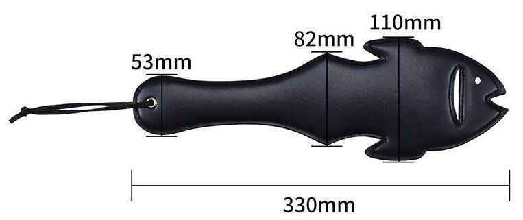 Шлепалка из коллекции Spanking Paddle - SPP012 ( длина 33 см, ширина 11 см )
