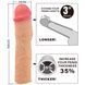 Подовжуюча насадка презерватив Pretty Love - Stevenson 8.1" Flash, BI-026268