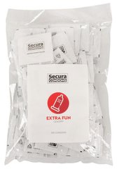 Ребристые презервативы Secura - Extra Fun, №100