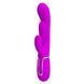 Вібратор із стимулятором клітора PRETTY LOVE - Shonia Purple 3 in 1, BW-500041