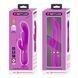 Вібратор із стимулятором клітора PRETTY LOVE - Shonia Purple 3 in 1, BW-500041