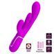 Вібратор із стимулятором клітора PRETTY LOVE - Shonia Purple 3 in 1, BW-500041