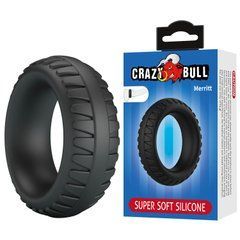 Эрекционное кольцо Crazy Bull - Merritt Super Soft Silicone Cock Ring, BI-210244