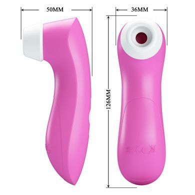 Вакуумный стимулятор клитора Romance - Breeze Pink, MC40